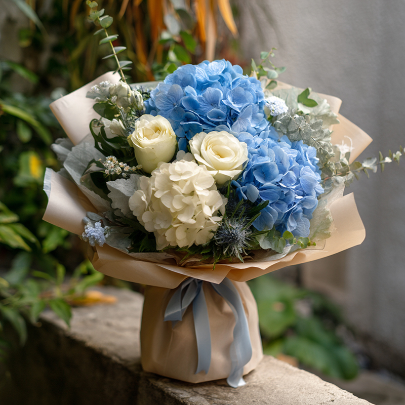 How to write the congratulatory message on the opening flower basket of a Logan training institution